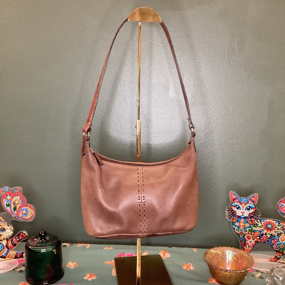 Fossil‎ Brown Leather Shoulder Bag